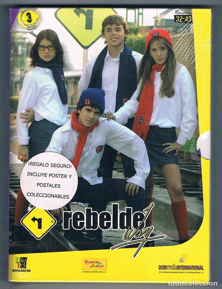 Serie di TV: REBELDE WAY - EPISODIOS 32-43 PACK 3 DVD - NUEVO Y PRECINTADO &iexcl;DESCATALOGADO!