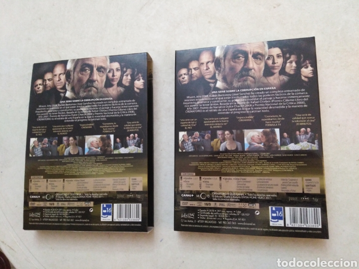 Series de TV: Crematorio, serie TV completa ( 3 DVD ) - Foto 4