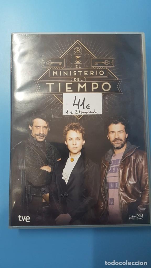 Series de TV: EL MINISTERIO DEL TIEMPO TEMPORADAS 1 Y 2 - SERIE DVD - USADO (CARATULA Y AUDIO ESPA&Ntilde;OL)
