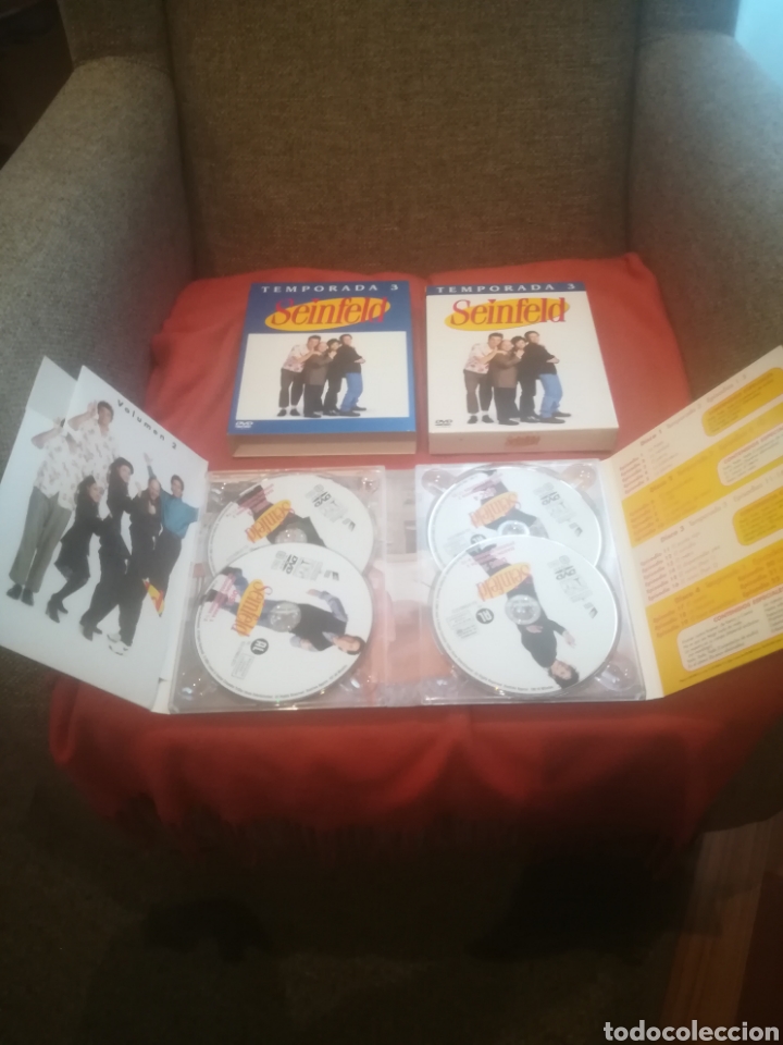Series de TV: Seinfeld.Temporada 3.Pack De Cuatro DVDs.Impecable. - Foto 4