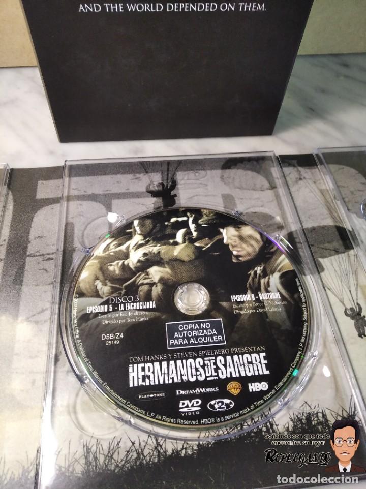 Series de TV: COLECCIÓN DVD SERIE HERMANOS DE SANGRE Y THE PACIFIC (GENIAL ESTADO) - CARTÓN Y CHAPA - Foto 24 - 232244485
