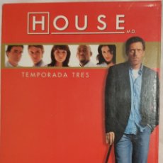 Series de TV: SERIE DE T.V. HOUSE M.D. TEMPORADA TRES COMPLETA CON 6 DVD'S COMO NUEVOS. Lote 232853660