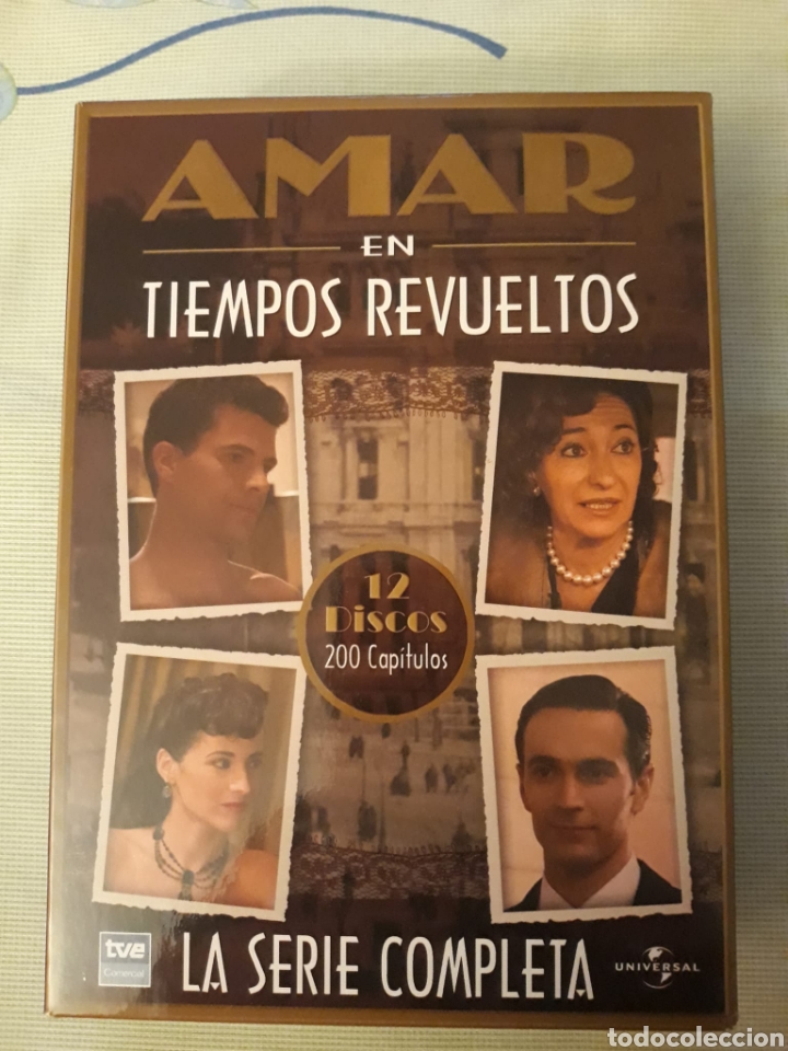 Fernsehserien: Amar en tiempos revueltos serie completa 12 DVD 200 cap&iacute;tulos.