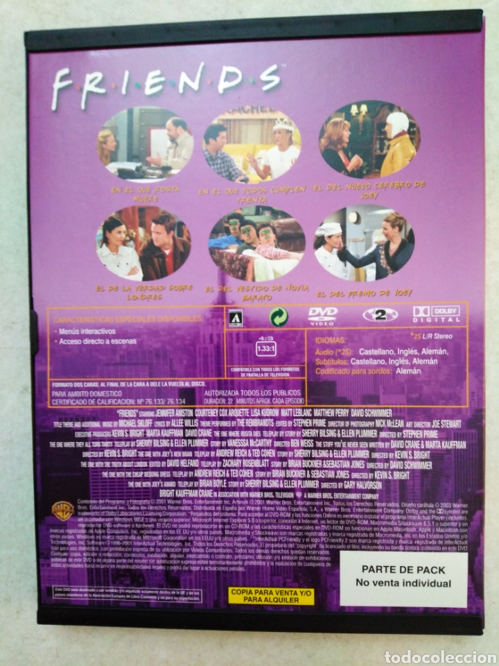 Series de TV: Friends temporada 7 completa ( 4 DVD ) - Foto 9