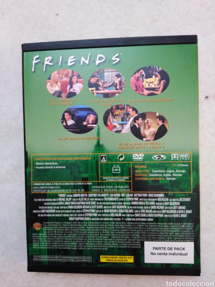 Series de TV: Friends temporada 7 completa ( 4 DVD ) - Foto 11