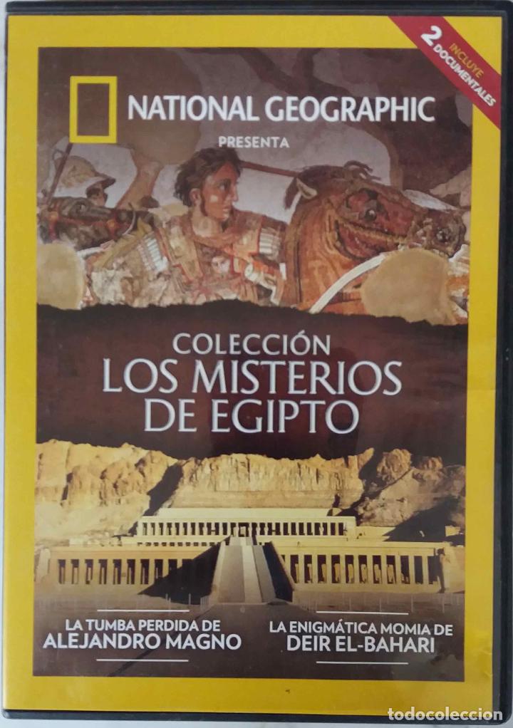 Fernsehserien: MISTERIOS DE EGIPTO.TUMBA ALEJANDRO MAGNO.MOMIA DEIR EL-BAHARI.NATIONAL GEOGRAPHIC. DVD