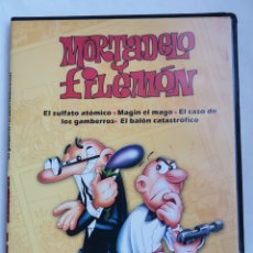 Series de TV: MORTADELO Y FILEMON DVD EL SULFATO ATÓMICO MAGIN EL MAGO EL CASO DE LOS GAMBERROS. Lote 241556565