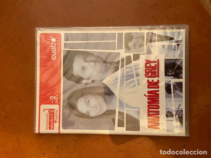 Series de TV: Dvd con precinto anatom&iacute;a de grey