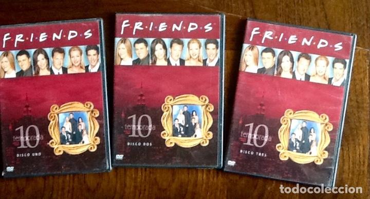 Series de TV: .FRIENDS. TEMPORADA 10. - 3 DVD. ENVIO INCLUIDO.