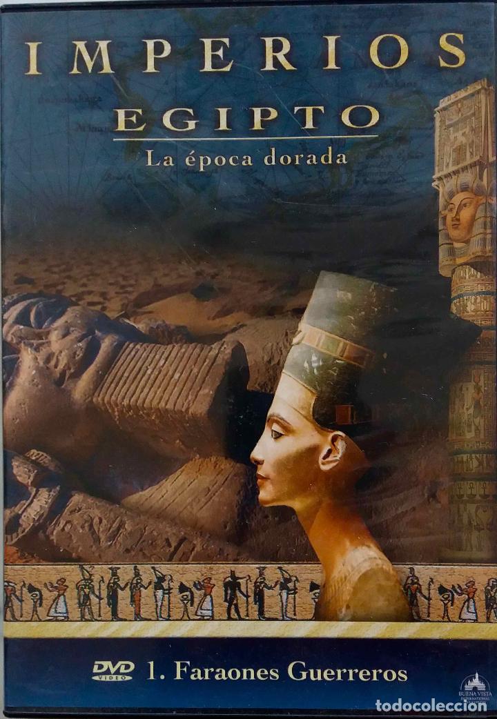 Series de TV: IMPERIOS. EGIPTO. LA EPOCA DORADA. FARAONES GUERREROS. DVD