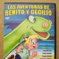 Series de TV: DVD LAS AVENTURAS DE BENITO Y CECILIO (CARTOON NETWORK). 8 EPISODIOS.