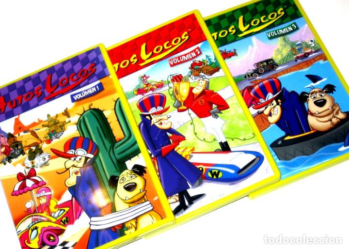 S&eacute;ries de TV: Los Autos Locos (Serie Completa - Pack 3 Vol&uacute;menes/Discos) - Hannah-Barbera DVD DESCATALOGADO