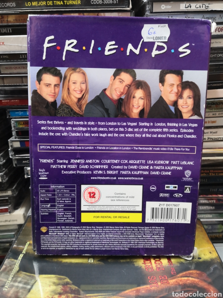 Series de TV: Friends the complete fifth series en ingl&eacute;s - Foto 2