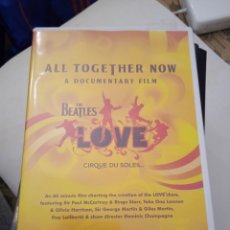 Series de TV: ALL TOGETHER NOW A DOCUMENTARY FILM. Lote 248836790
