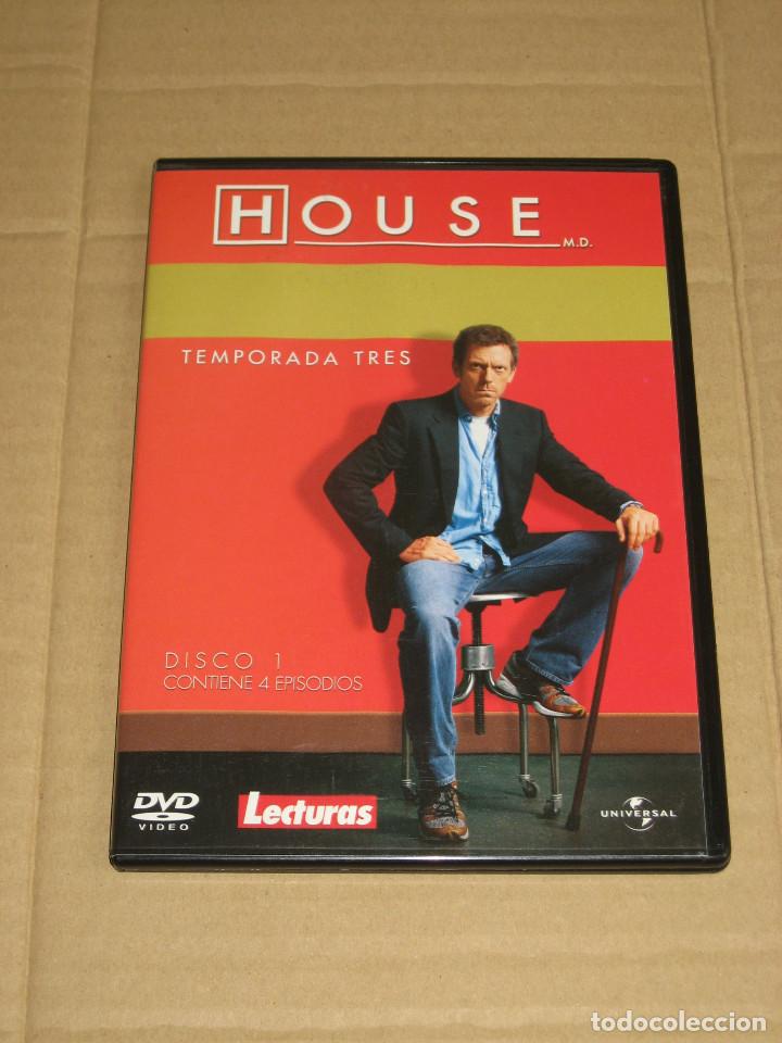 Fernsehserien: HOUSE - TEMPORADA TRES _ DISCO 1 - CONTIENE 4 EPISODIOS