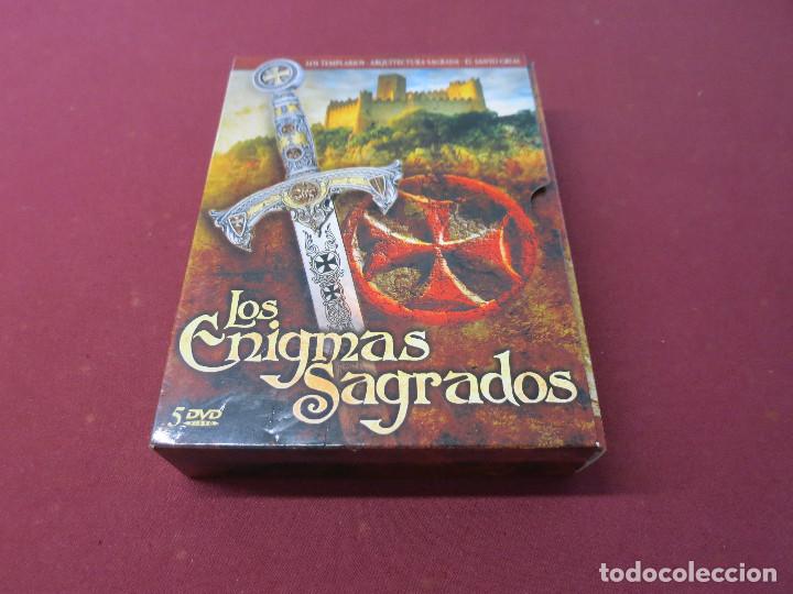 S&eacute;ries de TV: LOS ENIGMAS SAGRADOS: Los Templarios - Arquitectura Sagrada - El Santo Grial. Digipack de 5 DVD's