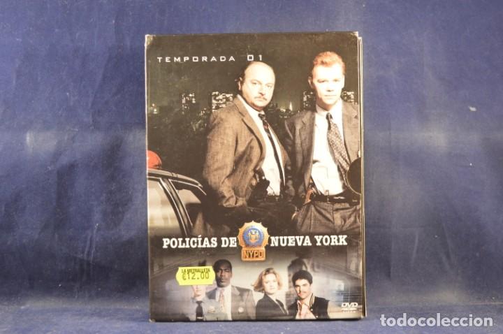 S&eacute;ries de TV: POLIC&Iacute;AS DE NUEVA YORK - TEMPORADA 1 - 6 DVD