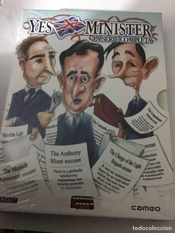 Fernsehserien: Yes Minister La serie completa 4 DvD Nueva.