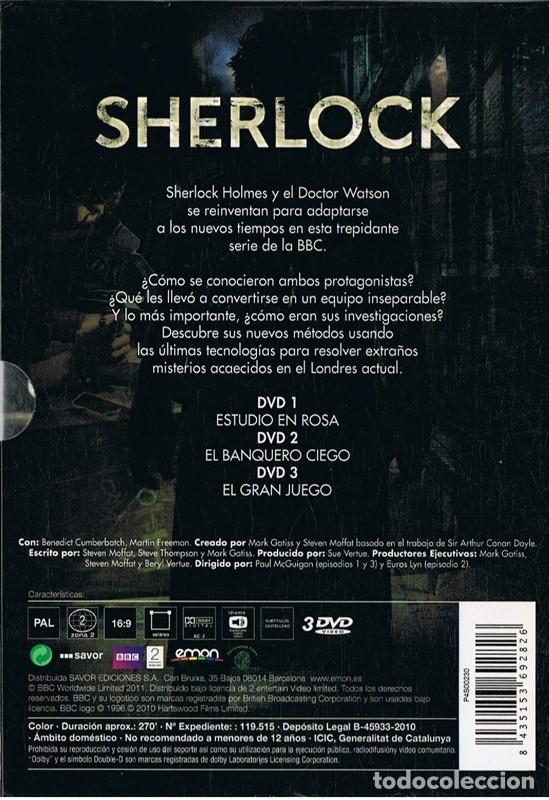 Series de TV: SHERLOCK TEMPORADA 1 BBC - Foto 2