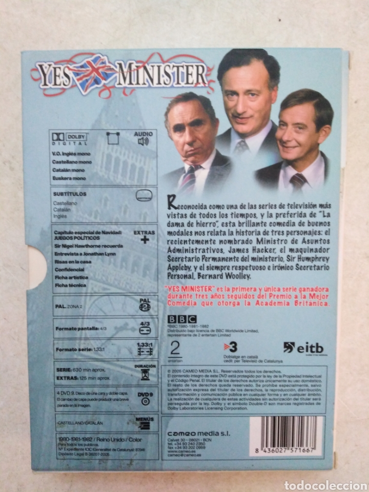 Series de TV: Yes minister, la serie completa ( bbc ) - Foto 3