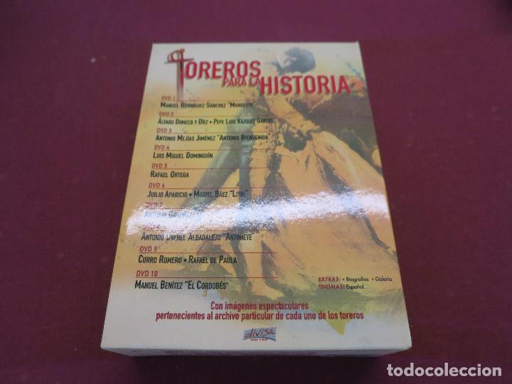 Serie di TV: GRANDES MAESTROS DE LA FIESTA - TOREROS PARA LA HISTORIA - FERNANDO ACH&Iacute;CARRO - 10 DVD - 1997