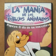 Series de TV: DVD LA MANÍA DE LOS DIBUJOS ANIMADOS: POPEYE / EL DÍA DE LOS INOCENTES (DIGIVIEW ENTERTAINMENT).