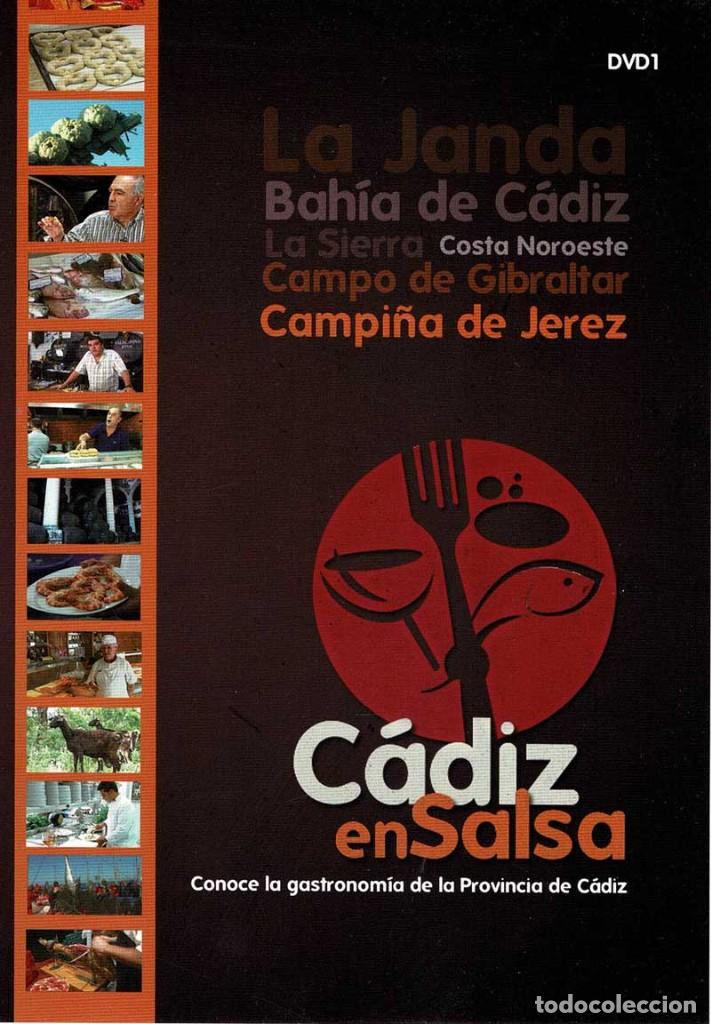 Serie di TV: C&aacute;diz en Salsa. Conoce la gastronom&iacute;a de la Provincia de C&aacute;diz. DVD 1