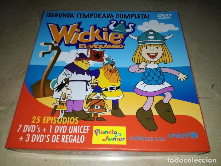 S&eacute;ries TV: CAJA CON 8 DVDS + 3 DVDS DE REGALO DE LA SEGUNDA TEMPORADA COMPLETA DE WICKIE EL VIQUINGO