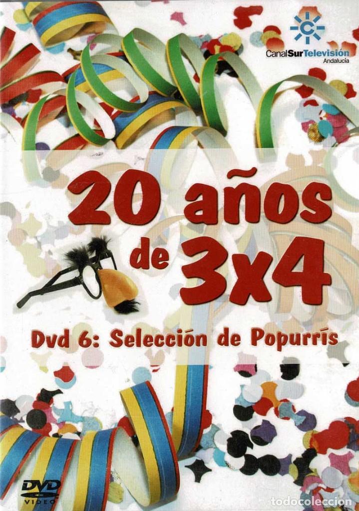 Series de TV: 20 A&ntilde;os de 3x4 No. 6. Selecci&oacute;n de Popurr&iacute;s. DVD (precintado)