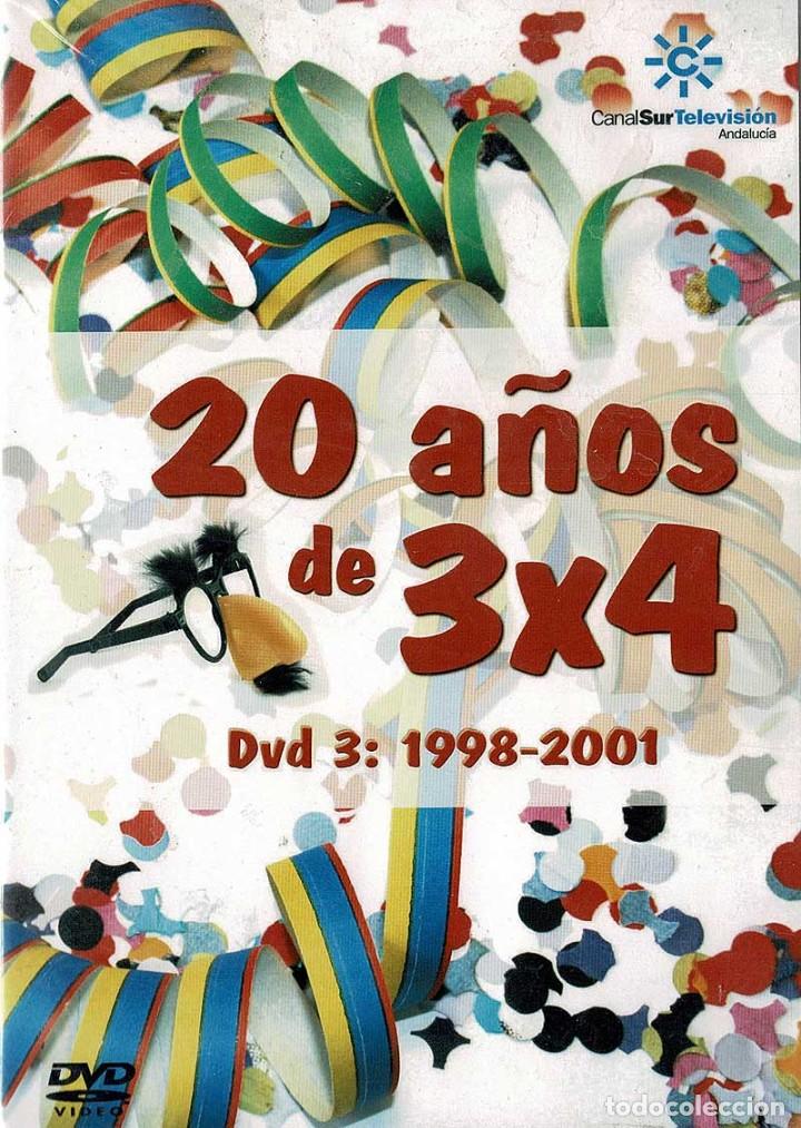Series de TV: 20 A&ntilde;os de 3x4 No. 3. 1998-2001. DVD (precintado)