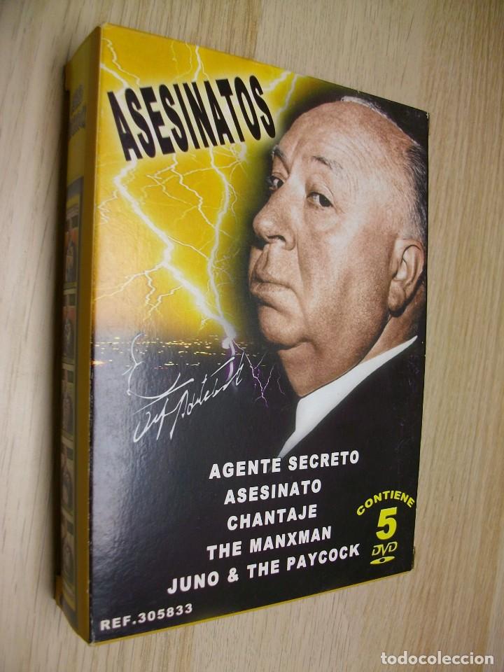 Series de TV: ALFRED HITCHCOCK ASESINATOS PACK 5 DVD