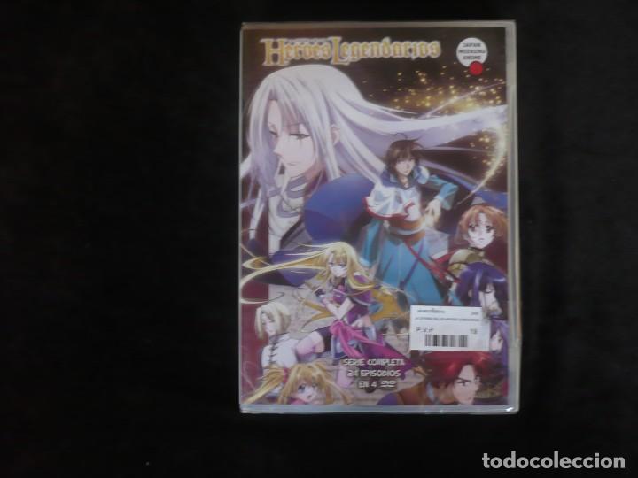 Series de TV: la leyenda de los heroes legendarios - serie completa de 24 episodios en 4 dvd nuevo precintado