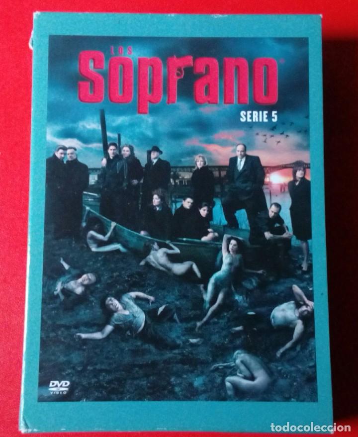 TV Series: LOS SOPRANO- SERIE 5 - 4 DISCOS