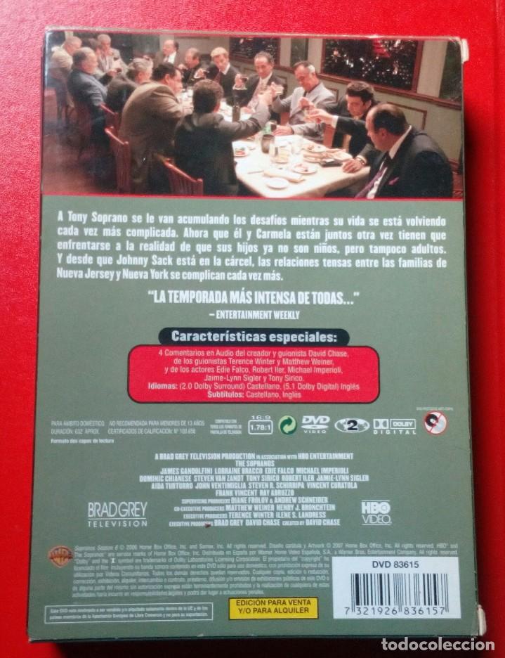 Series de TV: LOS SOPRANO- SERIE 6 - 4 DISCOS - Foto 2