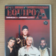 Series de TV: DVD EL EQUIPO A: TEMPORADA 1/EPISODIOS 1-2-3 (PLANETA/UNIVERSAL, 1983-2008).. Lote 283763878