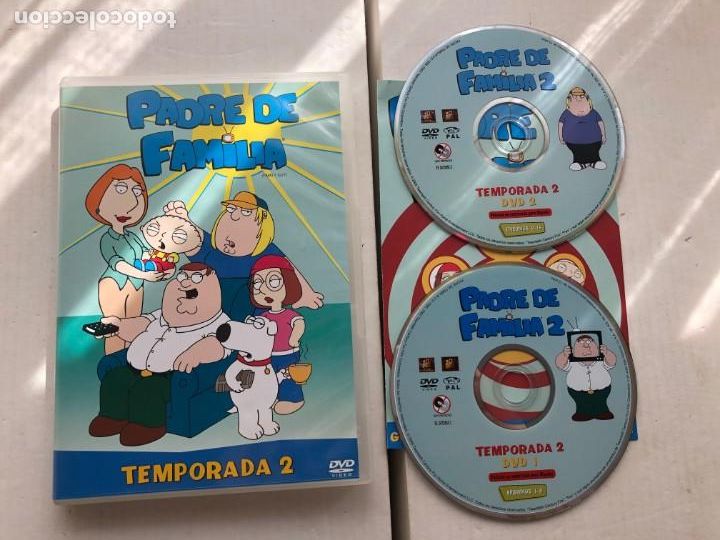 TV Series: PADRE DE FAMILIA TEMPORADA 2 EN 2 DVDS - KREATEN SERIES PELICULAS