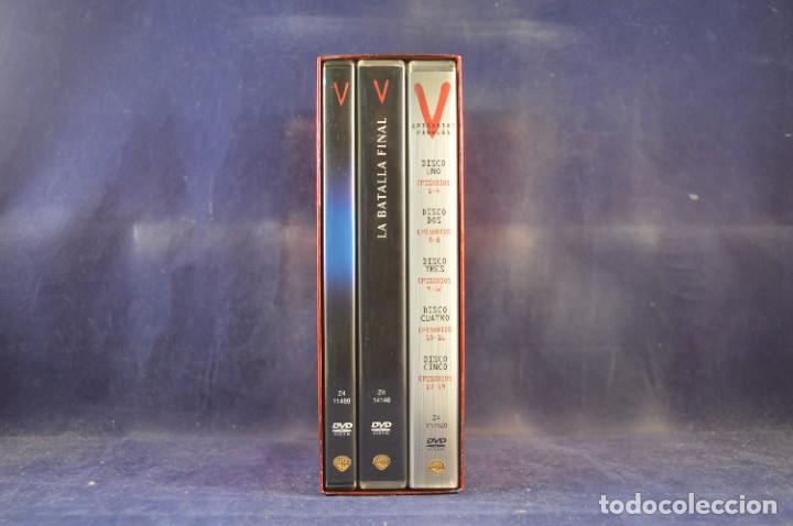 Series de TV: V - COLECCIÓN COMPLETA (LA ÚLTIMA RESISTENCIA, LA BATALLA FINAL, EPISODIOS FINALES) - 10 DVD - Foto 3 - 286343203