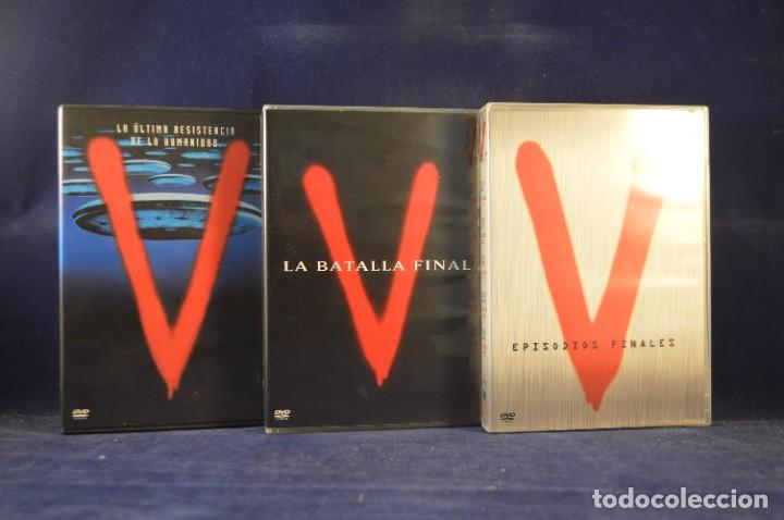 Series de TV: V - COLECCIÓN COMPLETA (LA ÚLTIMA RESISTENCIA, LA BATALLA FINAL, EPISODIOS FINALES) - 10 DVD - Foto 4 - 286343203
