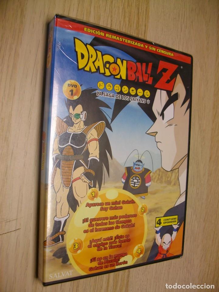 S&eacute;ries TV: DRAGON BALL Z LA SAGA DE LOS SAIYANS DVD VOLUMEN 1 NUEVO y PRECINTADO