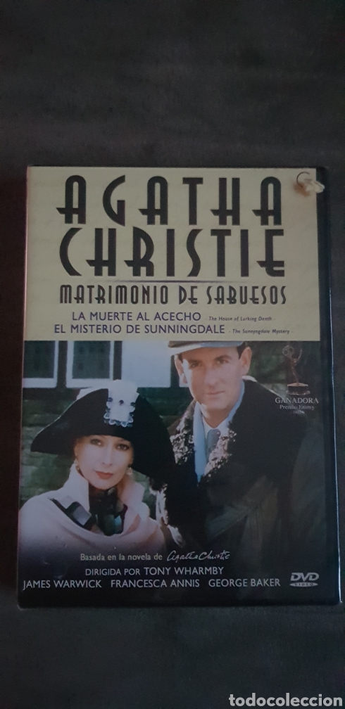 S&eacute;ries TV: DVD MATRIMONIO DE SABUESOS/AGATHA CHRISTIE (LA MUERTE AL ACECHO/EL MISTERIO DE SUNNINGDALE) NUEVO