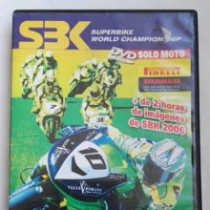 Series de TV: SBK SUPERBIKE 2006 DVD SOLO MOTO. Lote 287613818