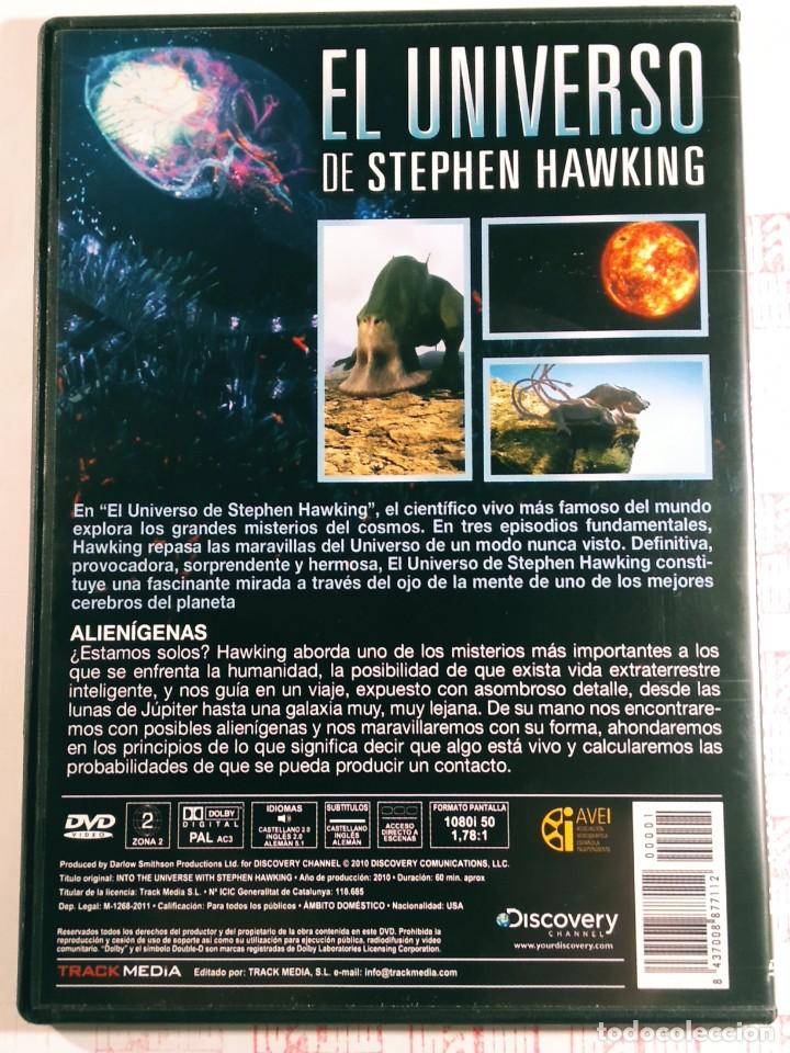Series de TV: DVD Stephen Hawking ALIEN&Iacute;GENAS - Foto 2
