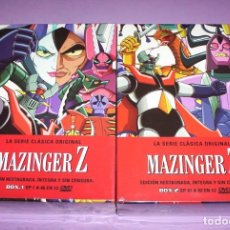 Series de TV: MAZINGER Z LA SERIE CLASICA ORIGINAL EN DVD COMPLETA BOX 1 Y 2 - NUEVO Y PRECINTADO. Lote 289790428