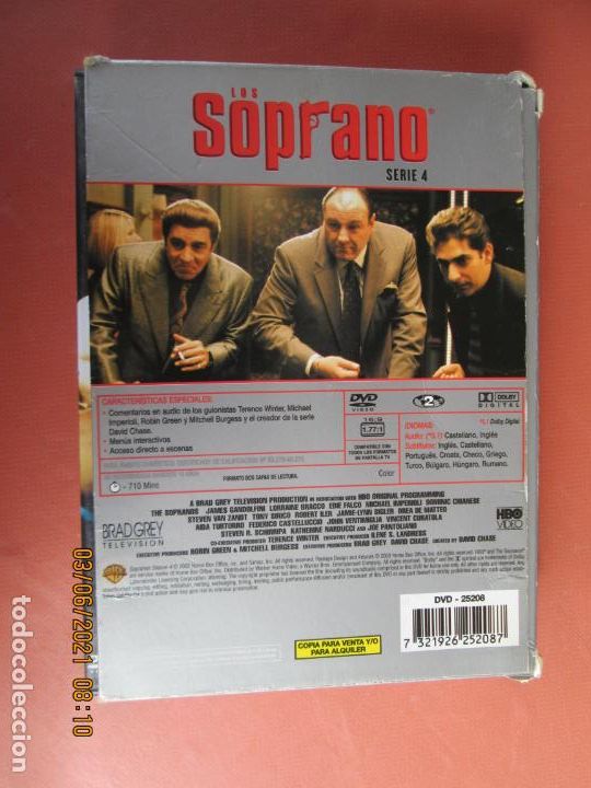 Series de TV: LOS SOPRANO SERIE 4 - 4 DVD - Foto 10
