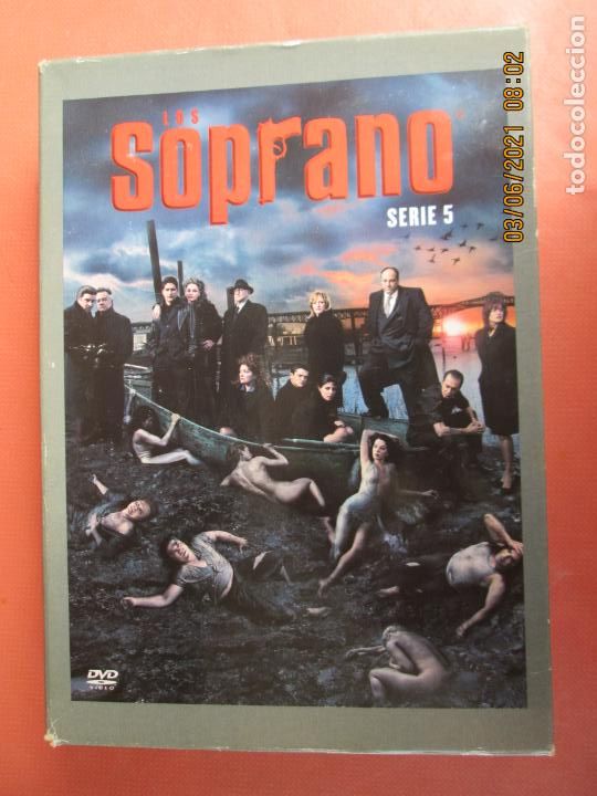 Series de TV: LOS SOPRANO SERIE 5 - 4 DVD - Foto 1