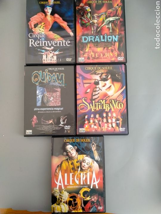 Series de TV: Colecci&oacute;n 10 DVDs Circo del Sol - Foto 3