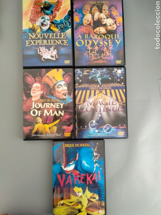 Series de TV: Colecci&oacute;n 10 DVDs Circo del Sol - Foto 4