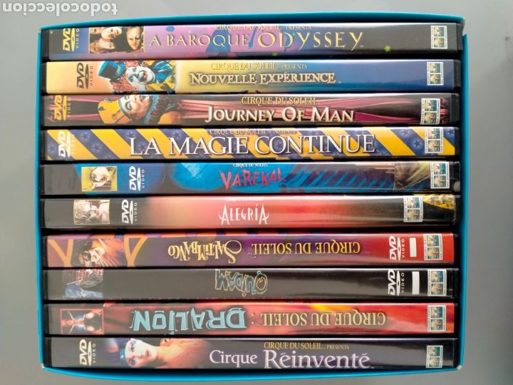Series de TV: Colecci&oacute;n 10 DVDs Circo del Sol - Foto 1