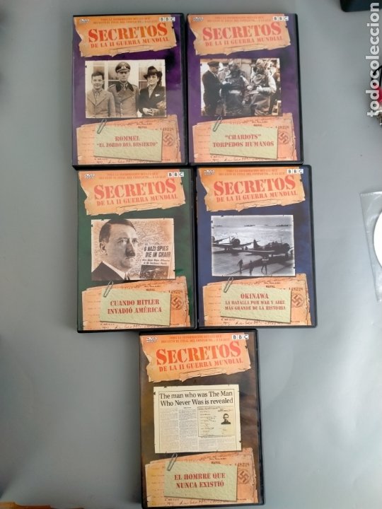 colección 15 dvd secretos de la segunda guerra - Compra venta en  todocoleccion