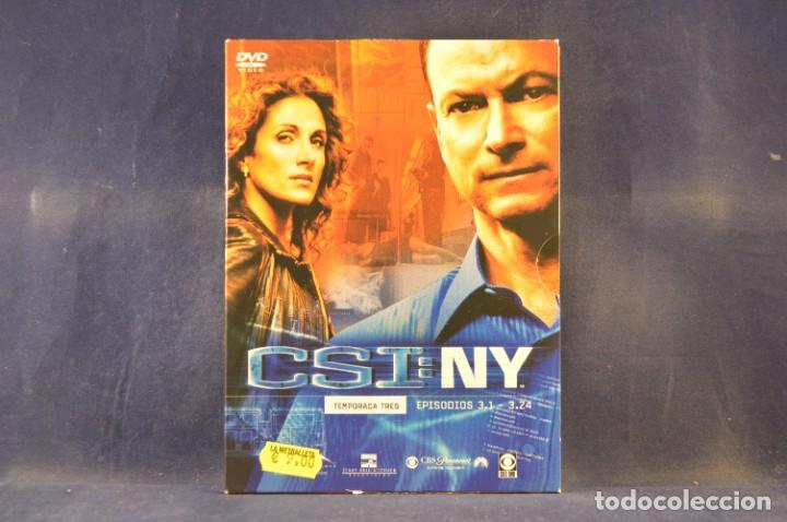 TV Series: CSI: NY - TEMPORADA TRES, EPISODIOS 3.1 / 3.24 - 6 DVD